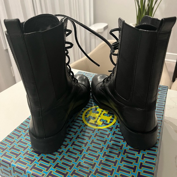 Tory Burch Combat Boots womens Size 9 - Picture 7 of 8
